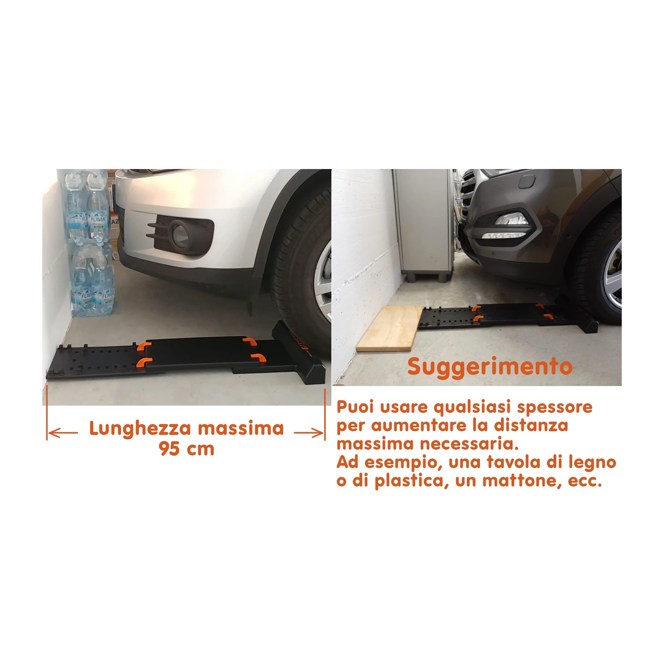 Suggestion on how to use the Easystop even for distances greater than 95 cm